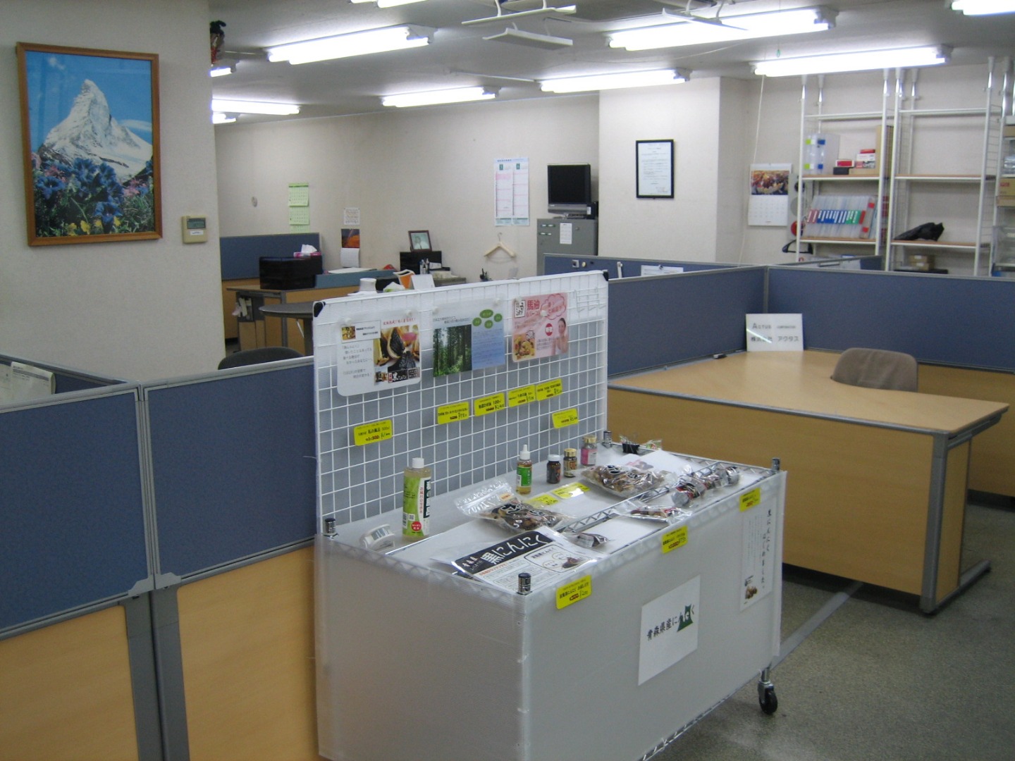 アクタス本社 事務所内