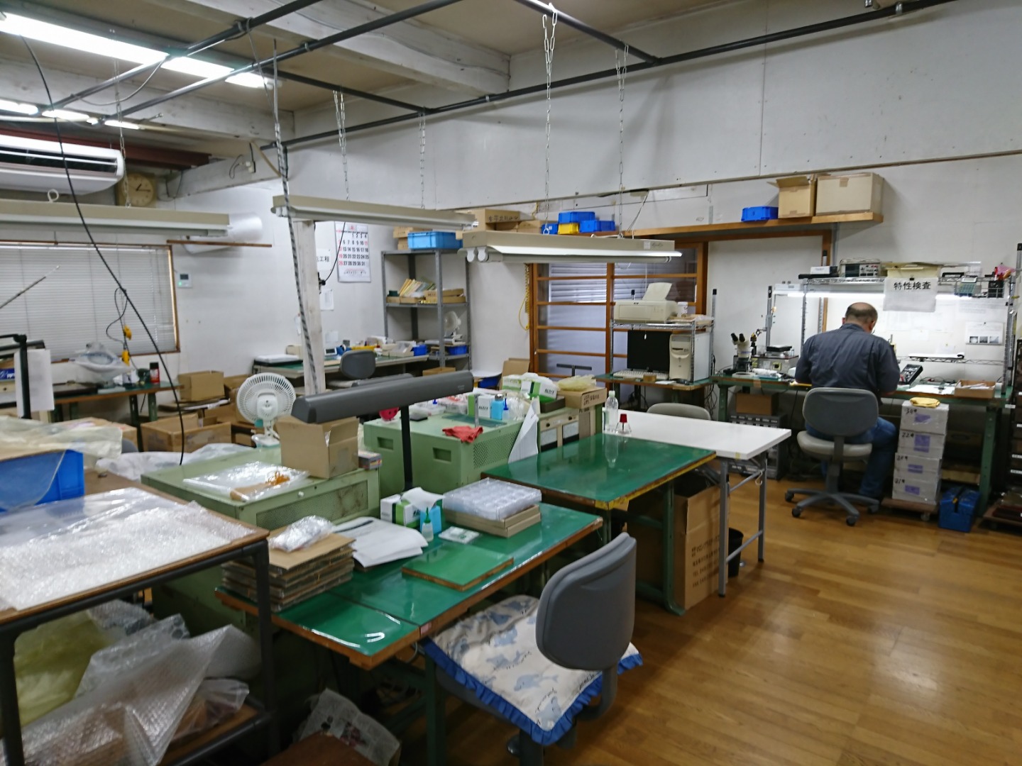 アクタス新潟工場 作業現場